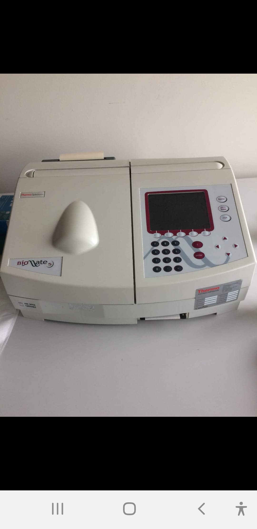 Stuiteren Identificeren schilder Thermo Spectronic BioMate 5 UV-Visible Spectrophotometer - LabMakelaar  Benelux