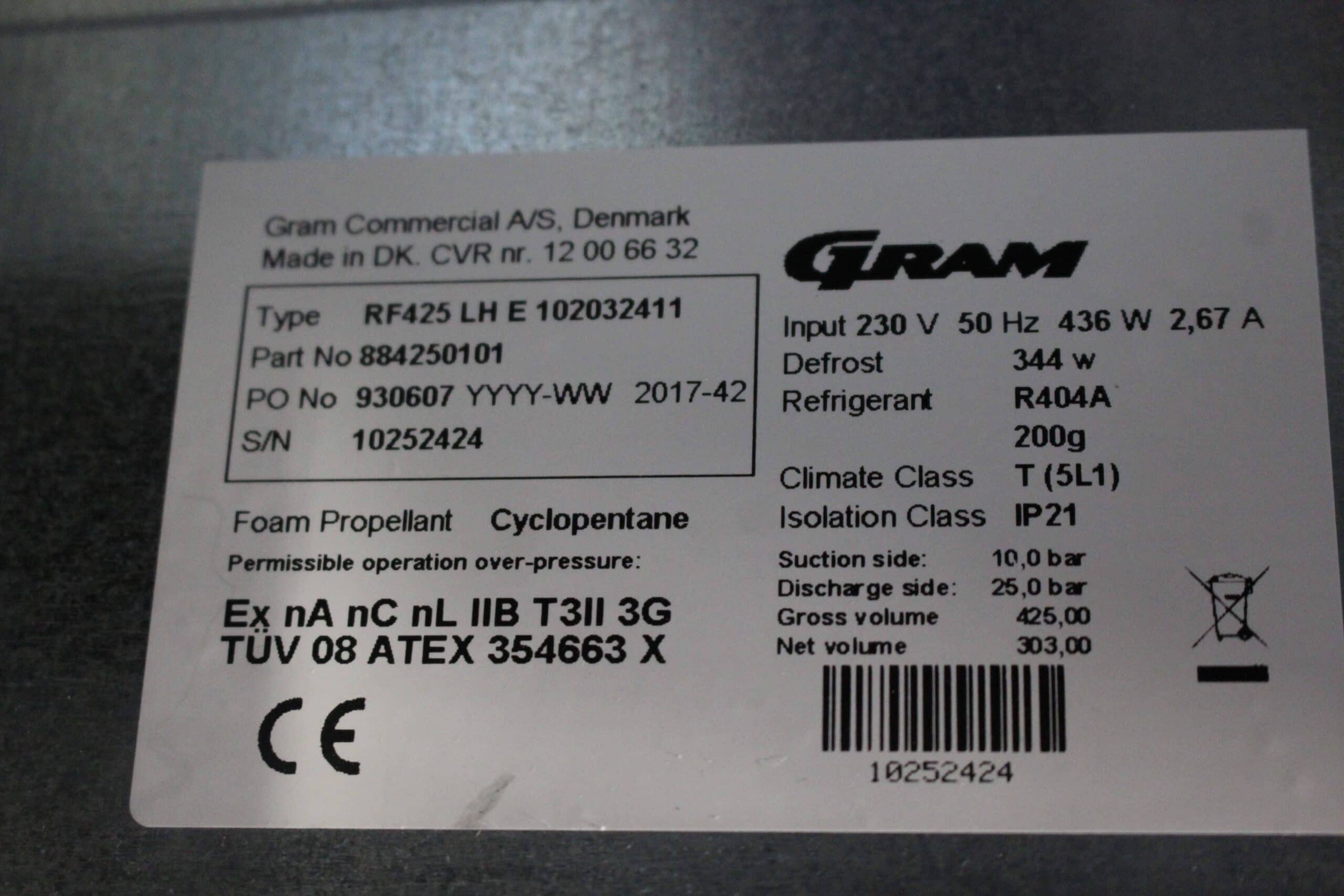 R404a Suction Pressure Freezer