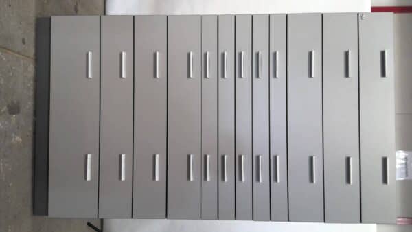 Potteau Plinth Drawer cabinet 12 Drawers L. Gray