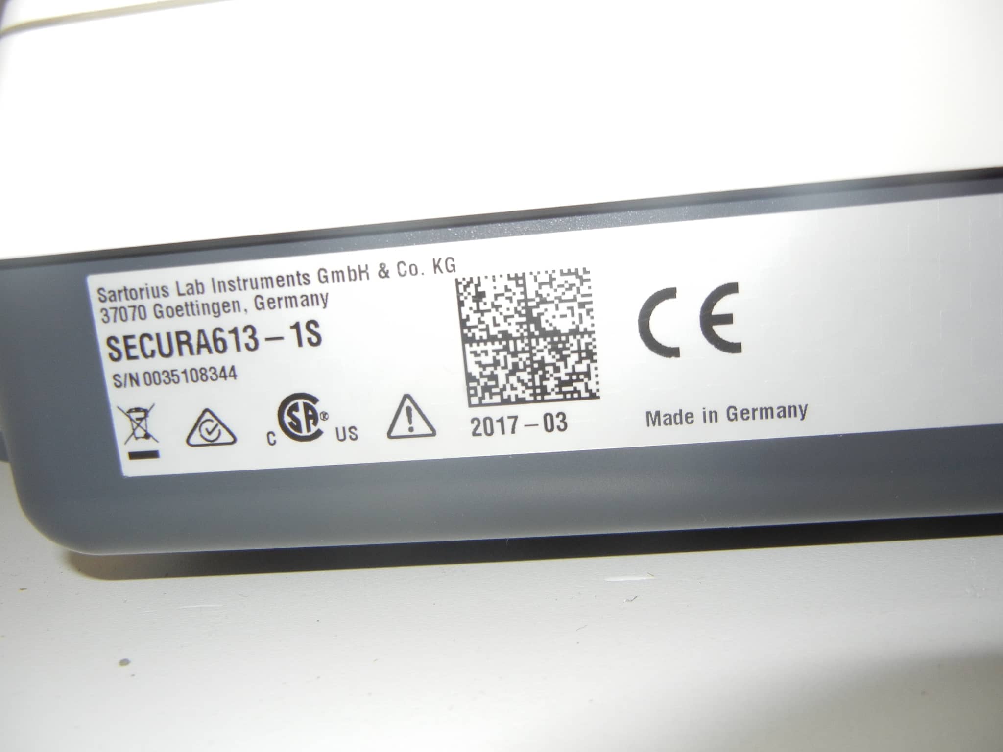 Sartorius Secura 613-1S Analytical Balance - LabMakelaar Benelux