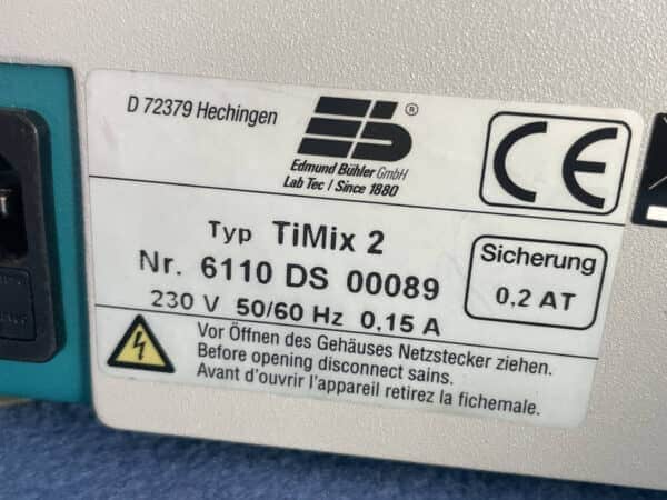 Edmund Buhler TiMix 2 Microplate Shaker
