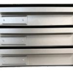 Universal Aluminium storage rack with 3 drawers