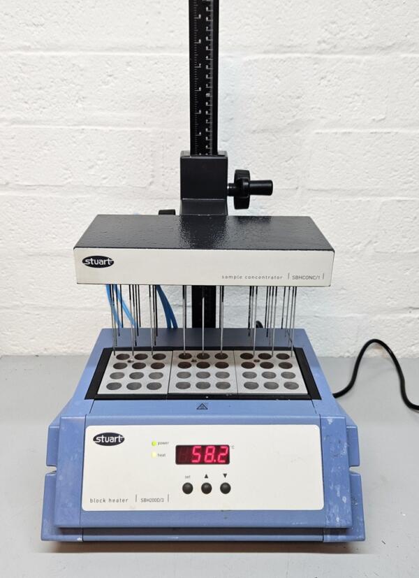 Stuart Sample concentrator SBHCONC/1 with heating block SBH200D/3