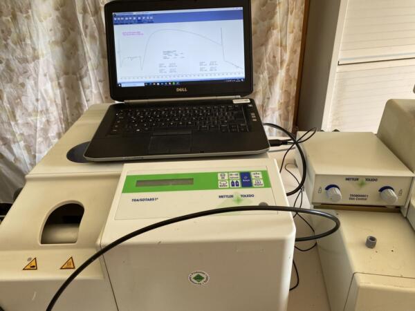 Mettler Toledo TGA Thermografic Analyzer