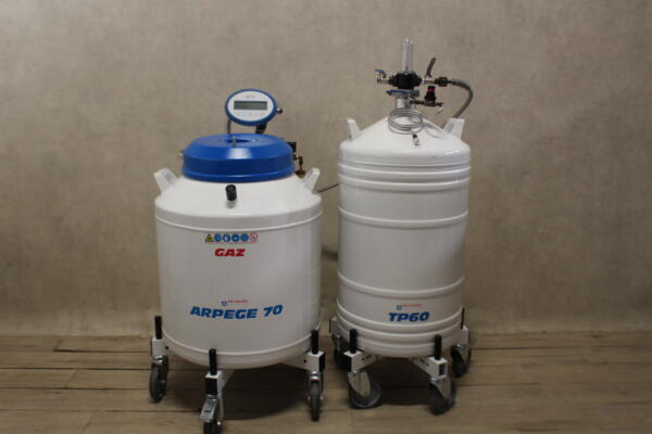 Air Liquide Arpege 70 Dewar + TP60 Storage Vessel