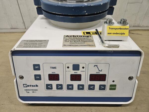 Retsch VE1 Vibrotronic Sieve Machine