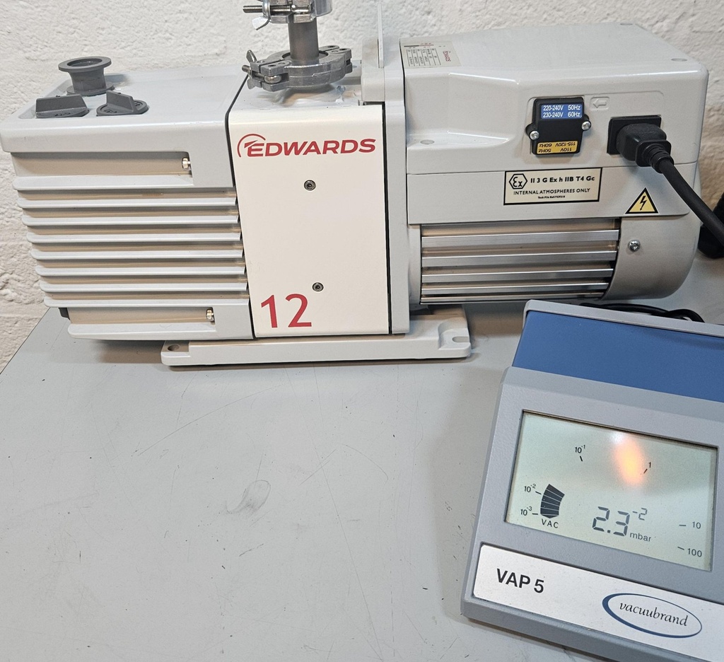 Edwards RV12 Two-Stage Vacuum Pump – 230 V