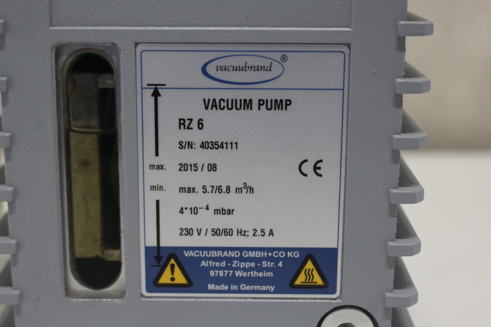 53003-LM-29910-Vacuubrand-RZ-6-Vacuum-Pump